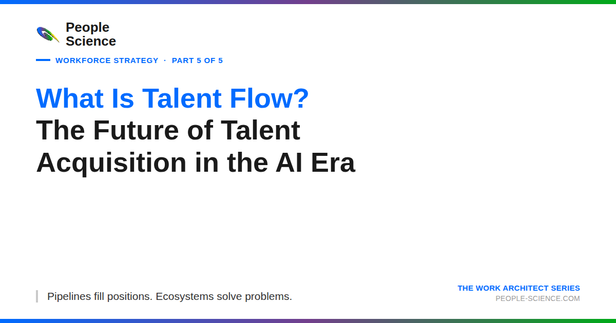 What is Talent Flow? The Future of Talent Acquisition in the AI Era